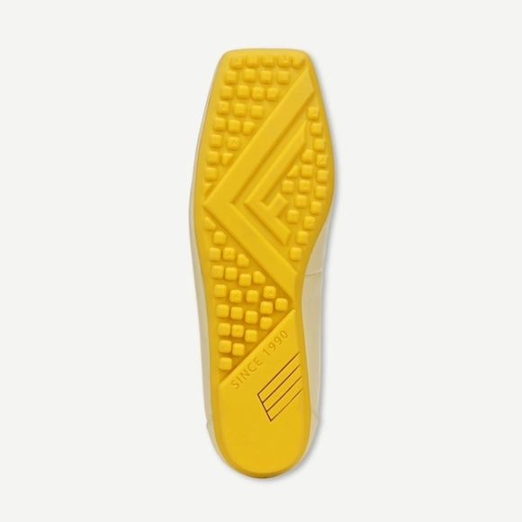 💛🔹️Franco Sarto🔹️lemonade Yellowb Leather Imara Ballet Flat - Picture 6 of 7
